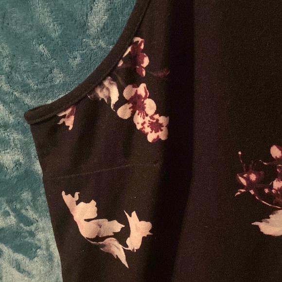 BUNDLE DISCOUNTS! Ladies Large Black Floral Ardene Dress - Picture 4 of 10